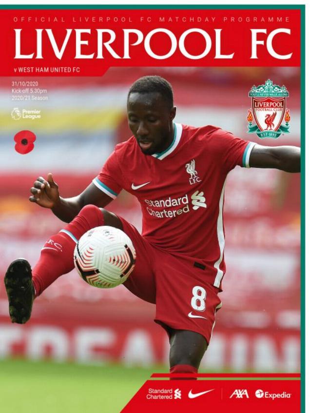 LIVERPOOL v WEST HAM 2020/21